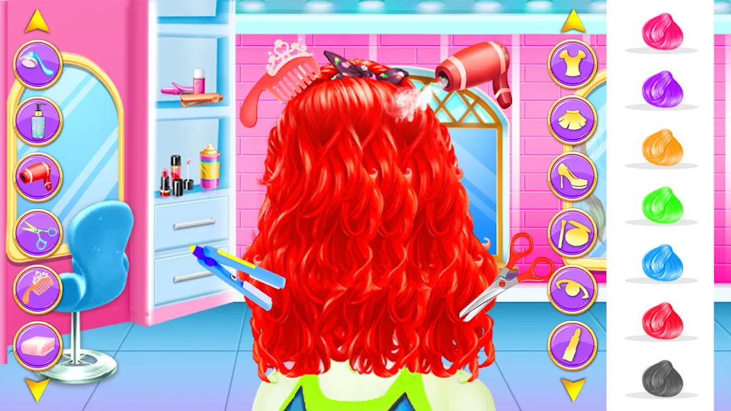 Fashion Braid Hairstyles Salon [МОД: Бесконечные деньги, Монеты и Мега MOD] Screenshot 1