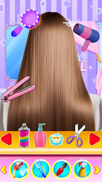 Fashion Braid Hairstyles Salon [МОД: Бесконечные деньги, Монеты и Мега MOD] Screenshot 5