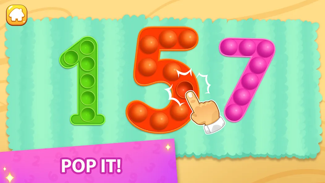 Numbers for kid Learn to count [МОД: Деньги, Монеты и Меню MOD] Screenshot 1