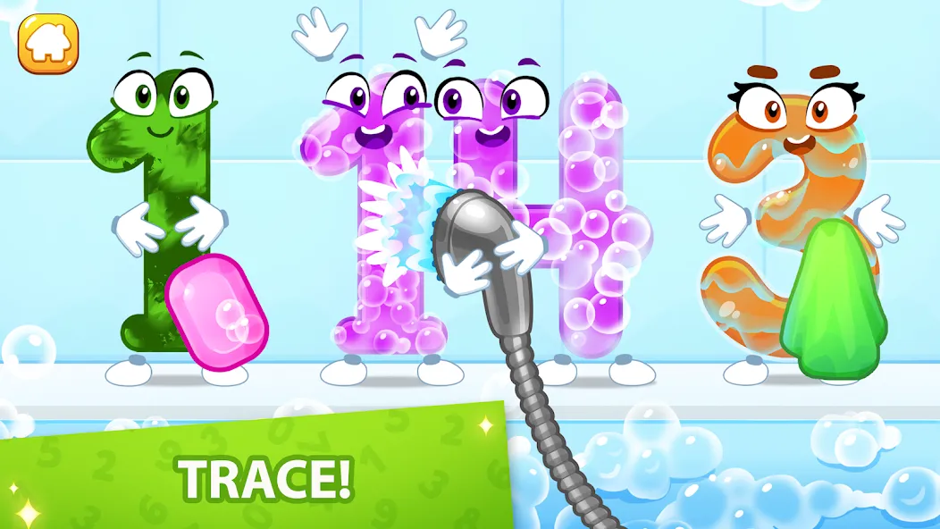 Numbers for kid Learn to count [МОД: Деньги, Монеты и Меню MOD] Screenshot 4