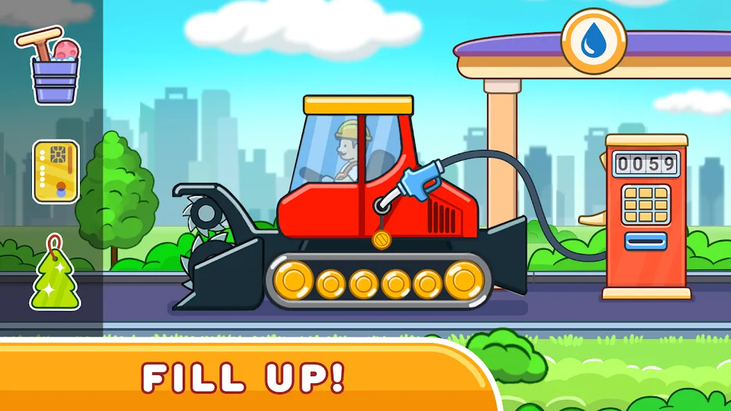 Car & Games for kids building [МОД: Меню, Бесконечные монеты и Открытые уровни] Screenshot 2