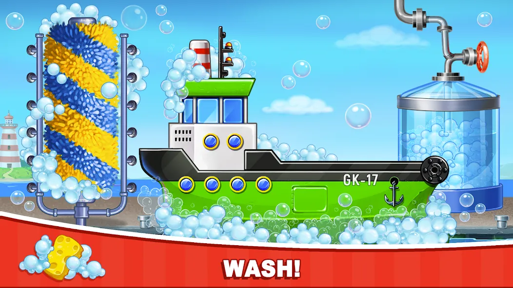 Car games Bulldozer for kids 5 [МОД: Меню, Бесконечные монеты и Открытые уровни] Screenshot 3