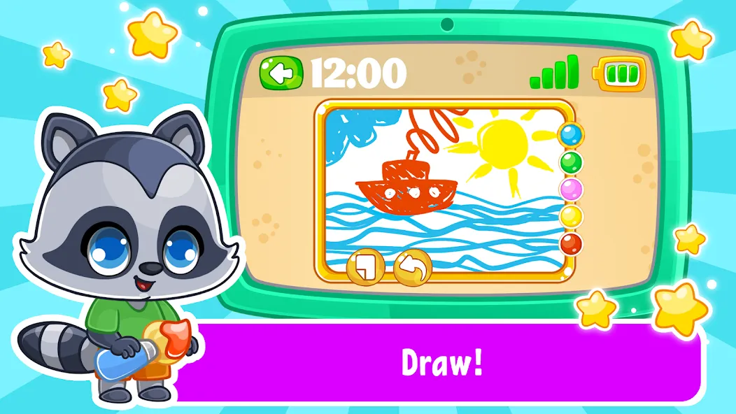 Babyphone & tablet: baby games [МОД: Меню, Бесконечные монеты и Открытые уровни] Screenshot 4