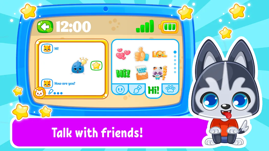 Babyphone & tablet: baby games [МОД: Меню, Бесконечные монеты и Открытые уровни] Screenshot 5