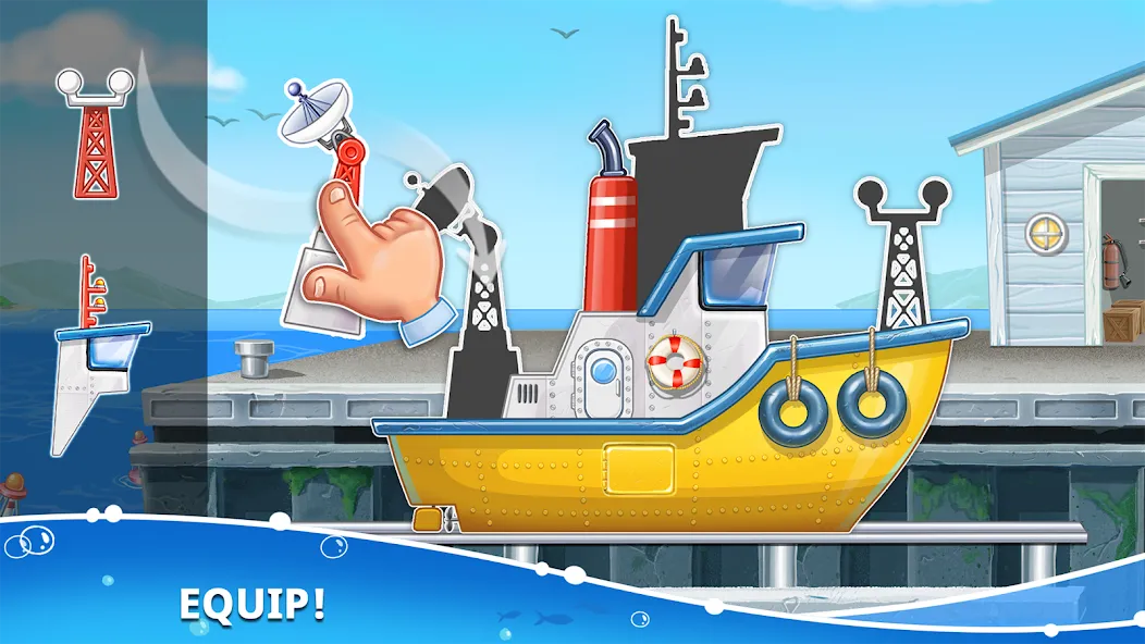 Island building! Build a house [МОД: Деньги, Монеты и Меню MOD] Screenshot 1