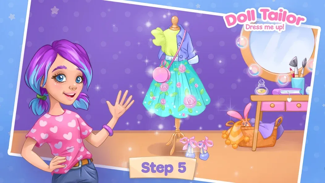 Fashion Dress up girls games [МОД: Деньги, Монеты и Меню MOD] Screenshot 5