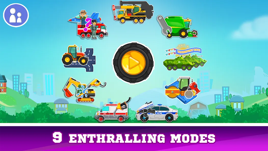 Kids Cars Games build a truck [МОД: Бесконечные деньги, Монеты и Мега MOD] Screenshot 1