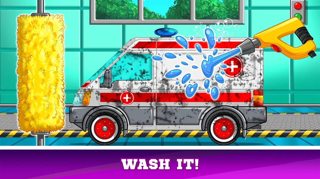 Kids Cars Games build a truck [МОД: Бесконечные деньги, Монеты и Мега MOD] Screenshot 3