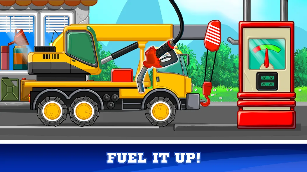 Kids Cars Games build a truck [МОД: Бесконечные деньги, Монеты и Мега MOD] Screenshot 4