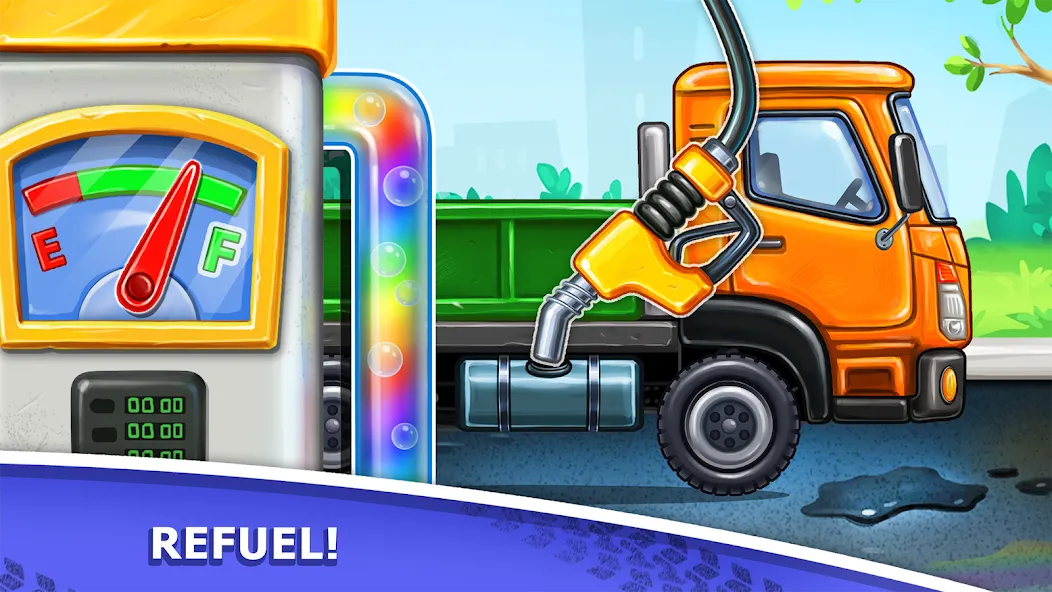 Truck games - build a house [МОД: Деньги, Монеты и Меню MOD] Screenshot 2