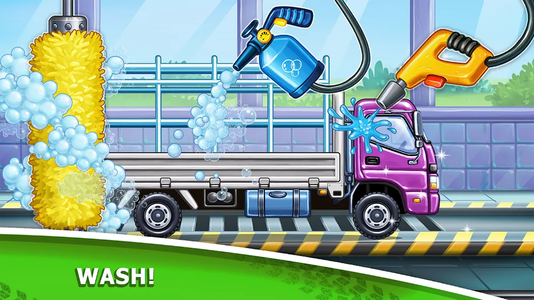 Truck games - build a house [МОД: Деньги, Монеты и Меню MOD] Screenshot 3