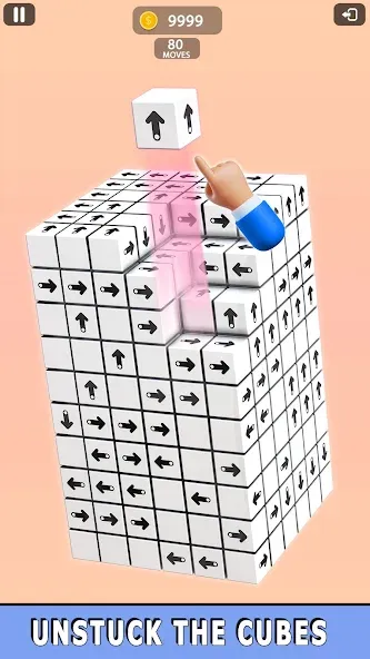 Tap Away: Puzzle Games (Тап Эвей 3Д) [МОД: Все открыто, Дополнительные деньги и Меню MOD] Screenshot 2