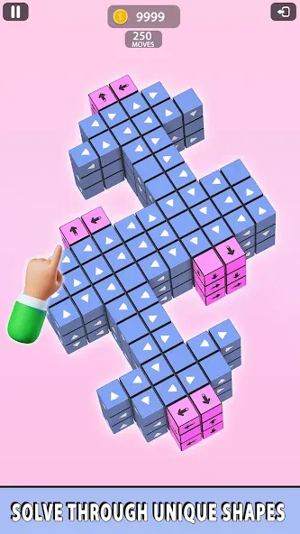 Tap Away: Puzzle Games (Тап Эвей 3Д) [МОД: Все открыто, Дополнительные деньги и Меню MOD] Screenshot 4