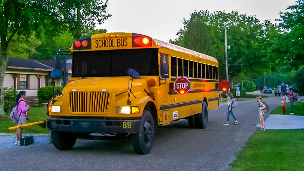 School Bus Transport Simulator (Школьный Автобусный Транспортный Симулятор) [МОД: Много денег, Монет и Все открыто] Screenshot 3