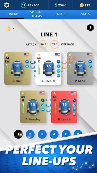 World Hockey Manager 24 (Ворлд Хоккей Менеджер 2023) [МОД: Меню, Бесконечные монеты и Открытые уровни] Screenshot 1