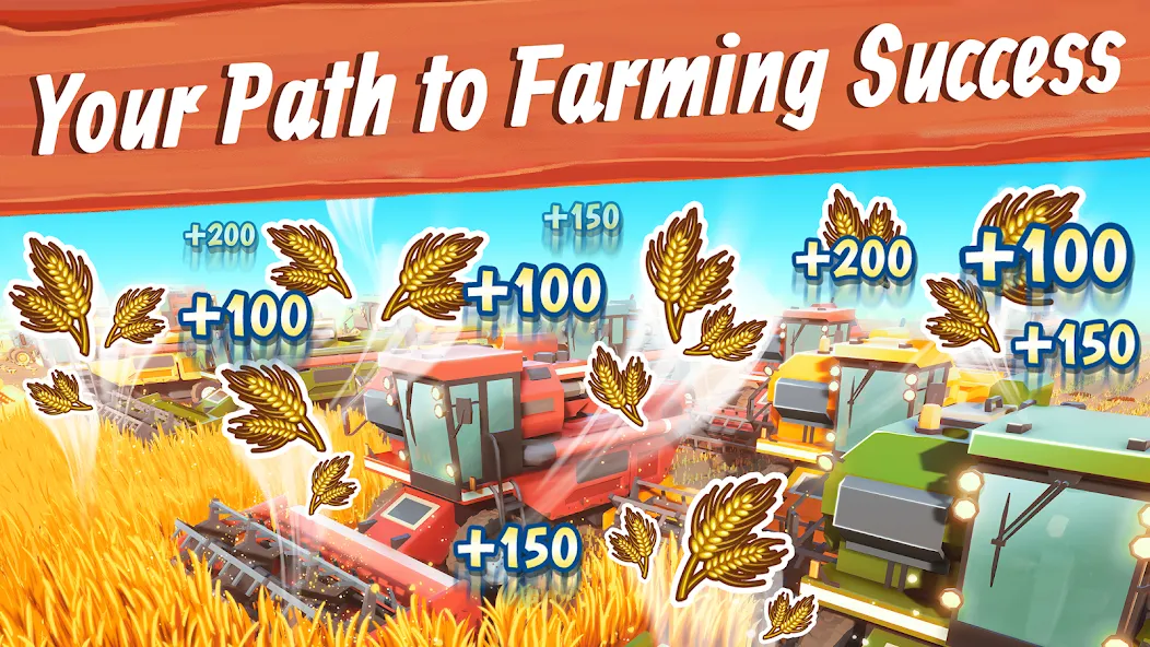 Big Farm: Mobile Harvest (Биг Фарм) [МОД: Много монет, Открытые уровни и Мега MOD] Screenshot 1