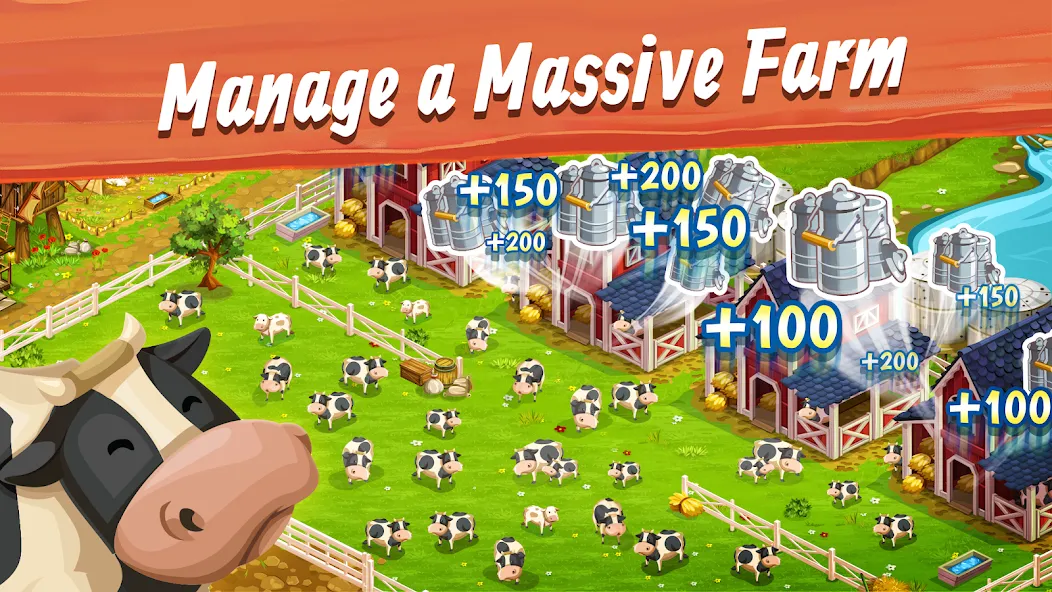 Big Farm: Mobile Harvest (Биг Фарм) [МОД: Много монет, Открытые уровни и Мега MOD] Screenshot 3