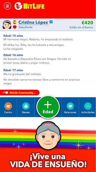BitLife Español [МОД: Все открыто, Дополнительные деньги и Меню MOD] Screenshot 4