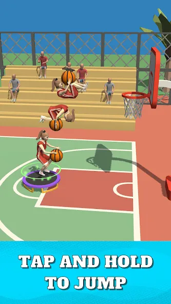 Dunk Team (Данк Тим) [МОД: Много денег, Монет и Все открыто] Screenshot 1