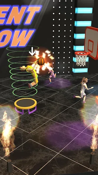 Dunk Team (Данк Тим) [МОД: Много денег, Монет и Все открыто] Screenshot 5