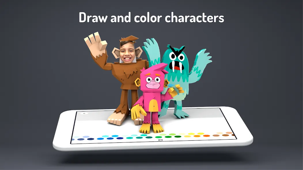 Toontastic 3D (Тунтастик 3D) [МОД: Все открыто, Дополнительные деньги и Меню MOD] Screenshot 4