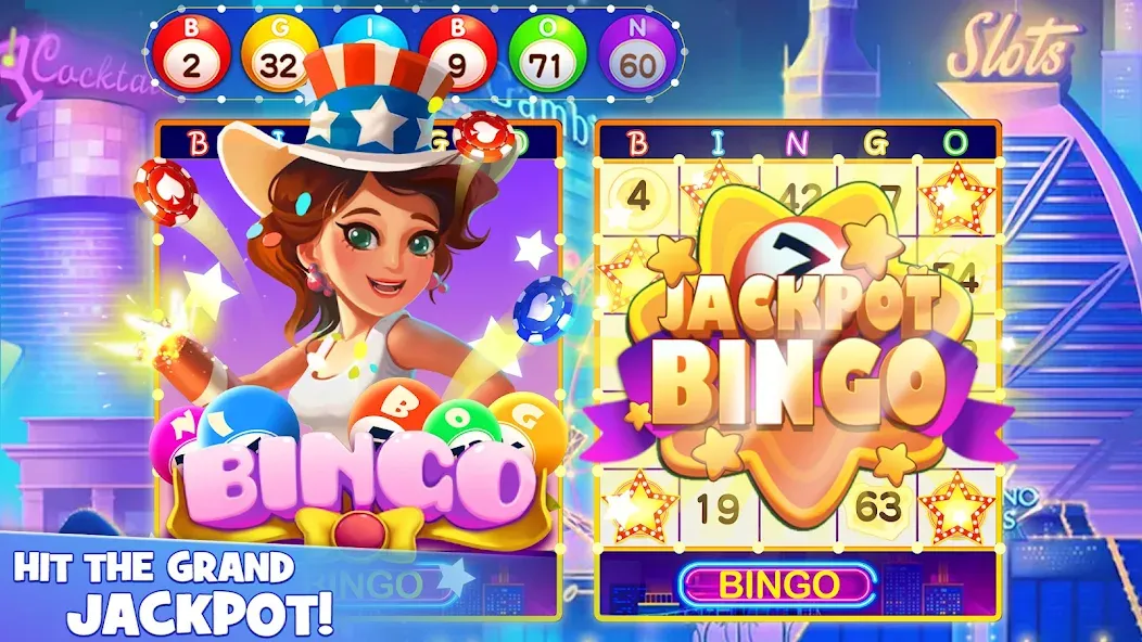 Bingo Lucky: Play Bingo Games (Бинго Лаки) [МОД: Много денег, Монет и Все открыто] Screenshot 2