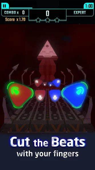 Beat Swiper (Бит Свайпер) [MOD: Много монет/Энергии] - Скриншот 1