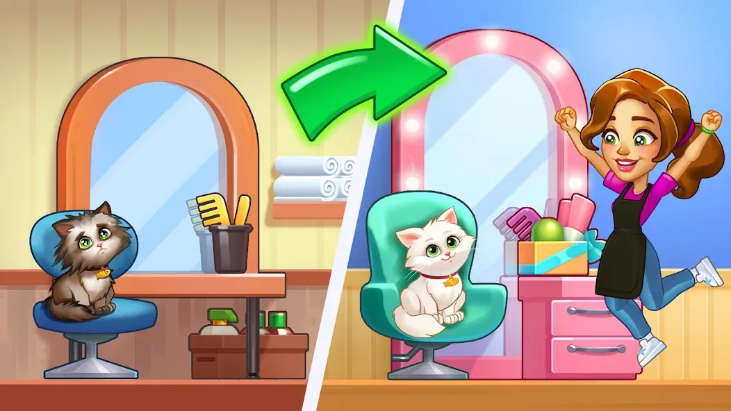 Makeover Salon: Beauty Mania (Маковер Салон) [MOD: Все открыто] - Скриншот 5