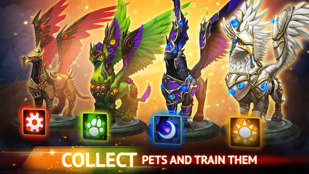 Guild of Heroes: Adventure RPG [МОД: Бесконечные деньги, Монеты и Мега MOD] Screenshot 5