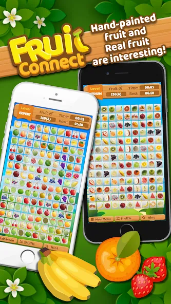 Fruit Connect (Фрукт Коннект) [MOD: Все разблокировано] - Скриншот 1
