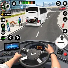 Скачать Bus Simulator - Driving Games [МОД: Деньги, Монеты и Меню MOD] | Взлом Bus Simulator - Driving Games на Андроид