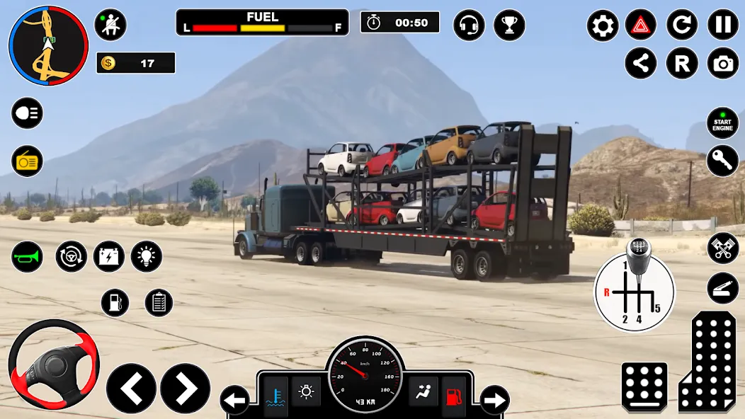 Car Transport - Truck Games 3D [МОД: Бесконечные деньги, Монеты и Мега MOD] Screenshot 2