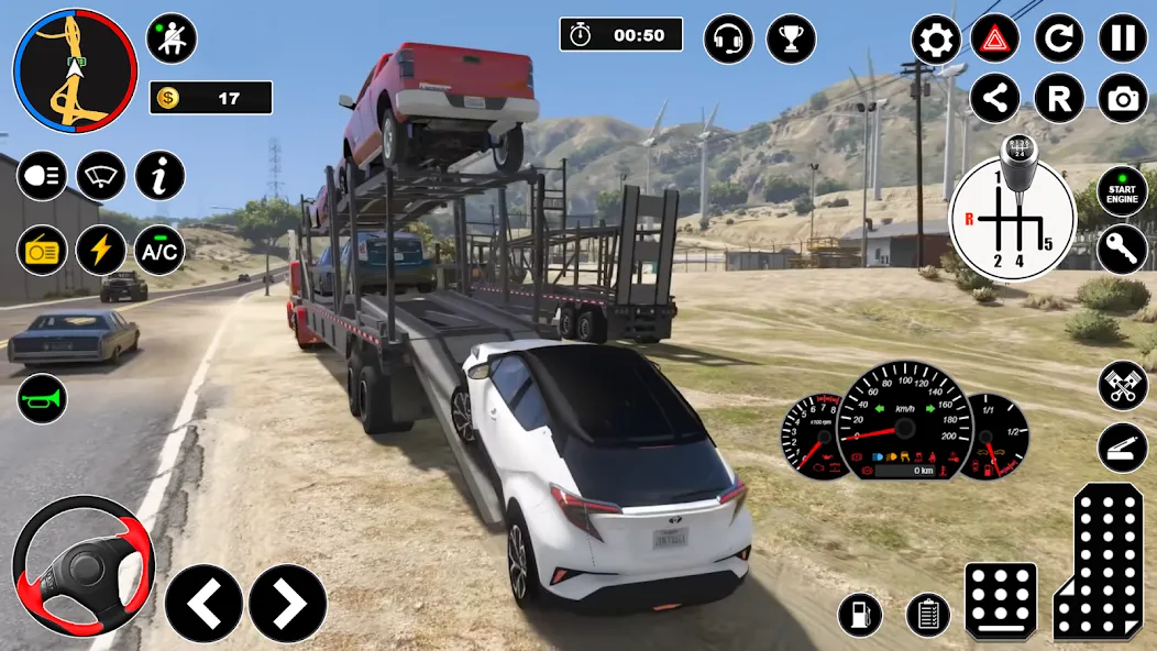 Car Transport - Truck Games 3D [МОД: Бесконечные деньги, Монеты и Мега MOD] Screenshot 3