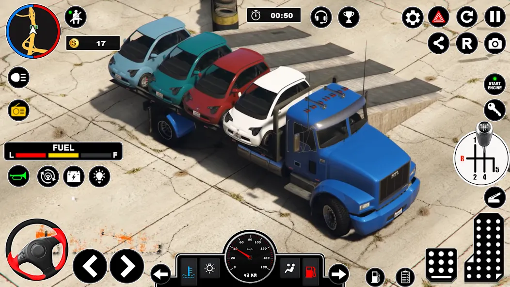 Car Transport - Truck Games 3D [МОД: Бесконечные деньги, Монеты и Мега MOD] Screenshot 4