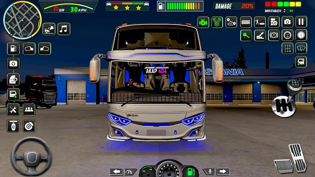 Public Coach Bus Driving Game (Паблик Коуч Бас Драйвинг Гейм) [МОД: Все открыто, Дополнительные деньги и Меню MOD] Screenshot 2