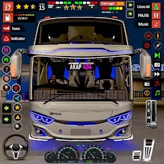 Скачать Public Coach Bus Driving Game (Паблик Коуч Бас Драйвинг Гейм) [МОД: Все открыто, Дополнительные деньги и Меню MOD] | Взлом Public Coach Bus Driving Game на Андроид