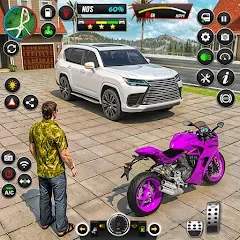 Скачать GT Bike Racing Game Moto Stunt (ДжиТи Байк Рейсинг Гейм Мото Стант) [МОД: Меню, Бесконечные монеты и Открытые уровни] | Взлом GT Bike Racing Game Moto Stunt на Андроид