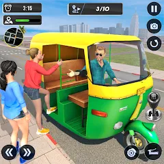 Скачать Tuk Tuk Auto Driving Games 3D [МОД: Много монет, Открытые уровни и Мега MOD] | Взлом Tuk Tuk Auto Driving Games 3D на Андроид