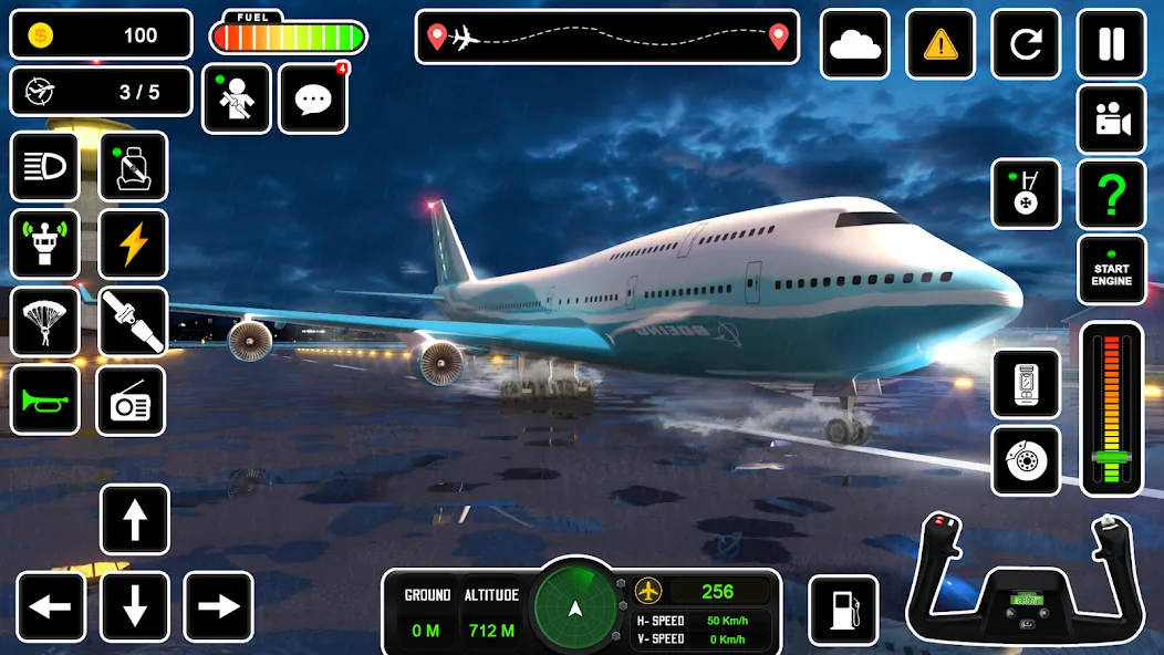 Pilot Simulator: Airplane Game [МОД: Бесконечные деньги, Монеты и Мега MOD] Screenshot 3