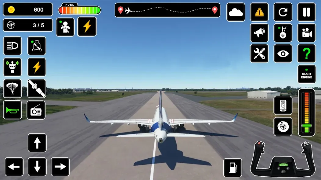 Pilot Simulator: Airplane Game [МОД: Бесконечные деньги, Монеты и Мега MOD] Screenshot 5