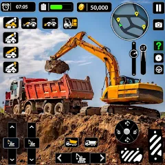 Скачать Snow Offroad Construction Game [МОД: Деньги, Монеты и Меню MOD] | Взлом Snow Offroad Construction Game на Андроид
