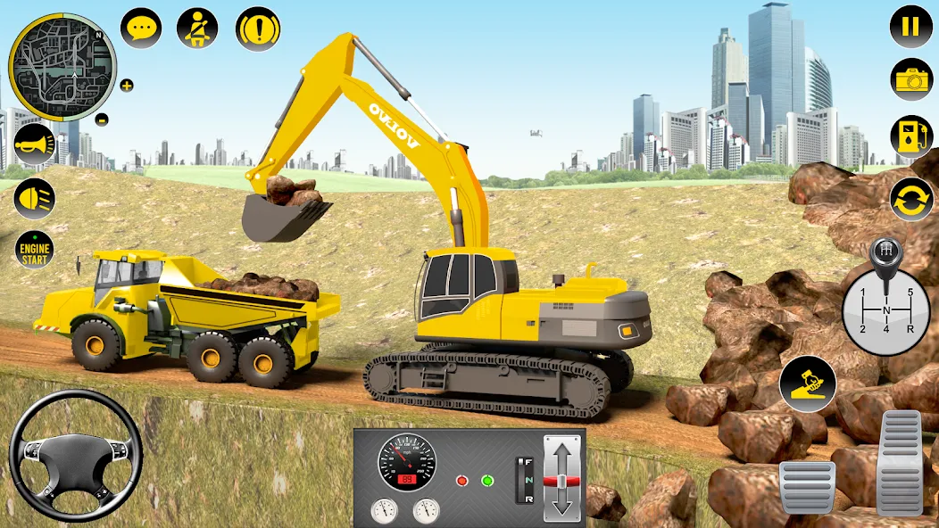 Builder City Construction Game (ткман Городское Строительство) [МОД: Деньги, Монеты и Меню MOD] Screenshot 3