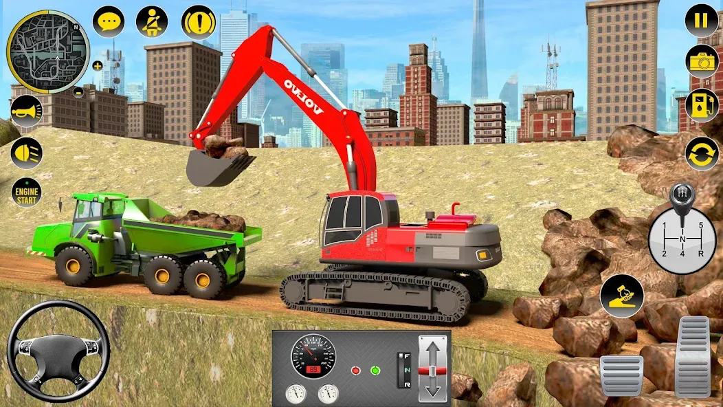 Builder City Construction Game (ткман Городское Строительство) [МОД: Деньги, Монеты и Меню MOD] Screenshot 4