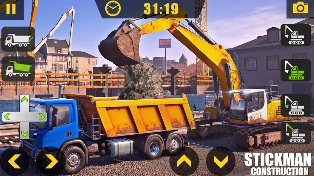 Builder City Construction Game (ткман Городское Строительство) [МОД: Деньги, Монеты и Меню MOD] Screenshot 5