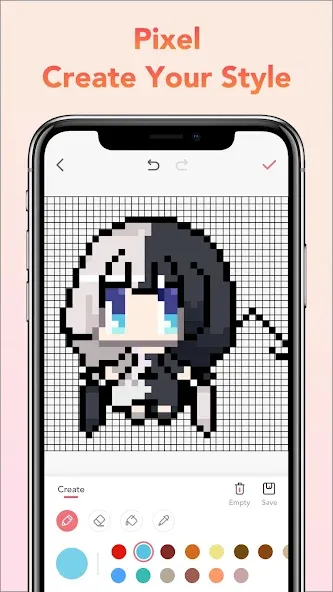 Pixel Art Book-Color By Number (Пиксельное искусство) [МОД: Много денег, Монет и Все открыто] Screenshot 1