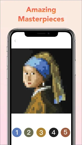 Pixel Art Book-Color By Number (Пиксельное искусство) [МОД: Много денег, Монет и Все открыто] Screenshot 3