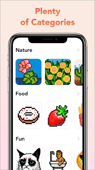 Pixel Art Book-Color By Number (Пиксельное искусство) [МОД: Много денег, Монет и Все открыто] Screenshot 4