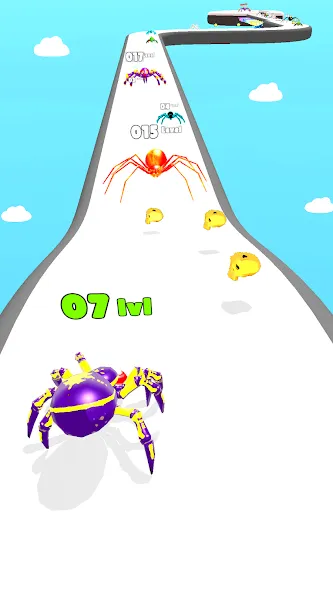 Insect Run — Spider Evolution (Инсект Эволюшн Ран) [MOD: Много монет/Энергии] - Скриншот 4