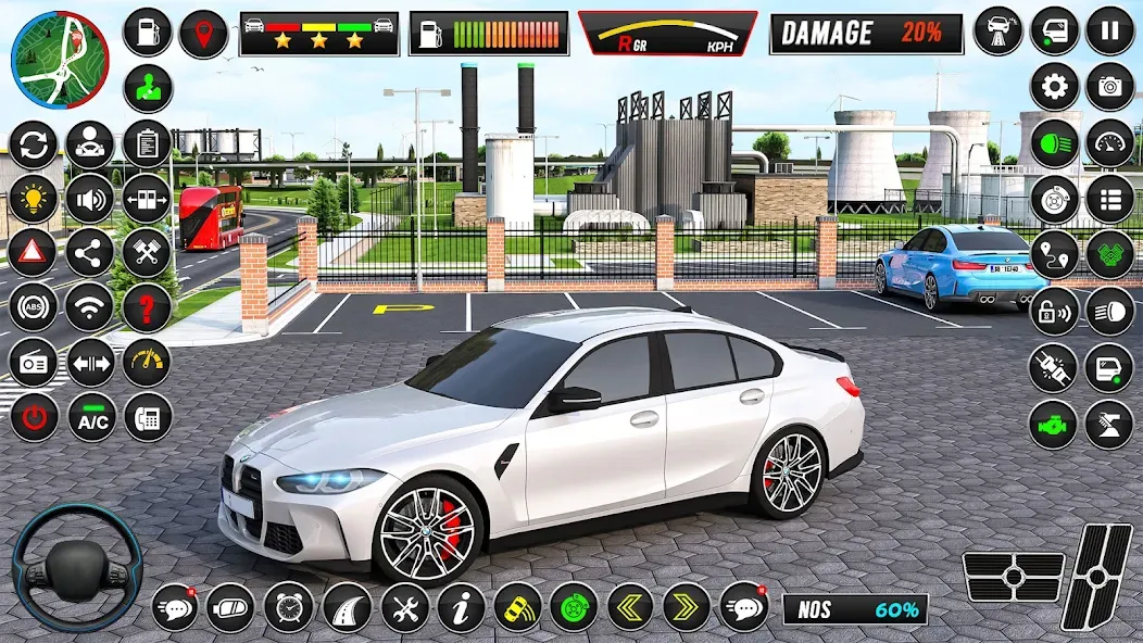 Driving School - Car Games 3D [МОД: Все открыто, Дополнительные деньги и Меню MOD] Screenshot 3