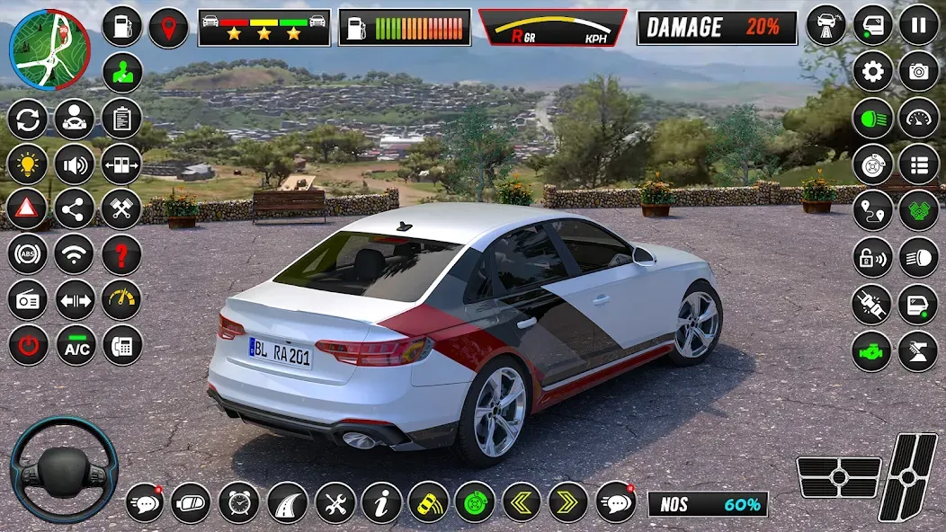 Driving School - Car Games 3D [МОД: Все открыто, Дополнительные деньги и Меню MOD] Screenshot 4